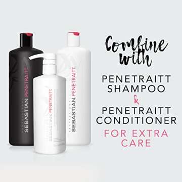 Sebastian Penetraitt Deep Strengthening and Repair-Masque, 16.89 Fl Oz