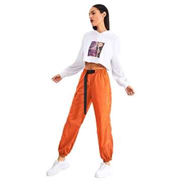 Floerns Neon Joggers for Women - Casual and Comfortable