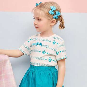 ALinmo 100PCS Colorful Hair Clips for Infant and Toddler Bows