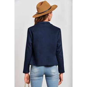 PRETTYGARDEN Women's Faux Suede Jackets for Spring and Fall Style