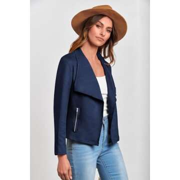 Stylish PRETTYGARDEN Women's Faux Suede Jackets for All Occasions