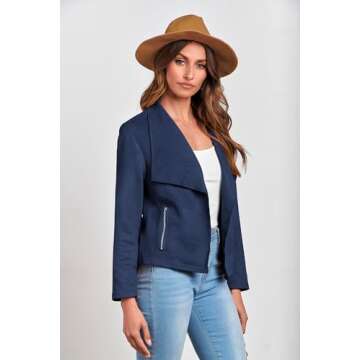 Stylish PRETTYGARDEN Women's Faux Suede Jackets for All Occasions