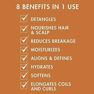 Nexxus Curl Define Pre-wash Hair Treatment for Curly & Coily Hair Hair Mask Deep Conditioner with Castor Oil 8 oz