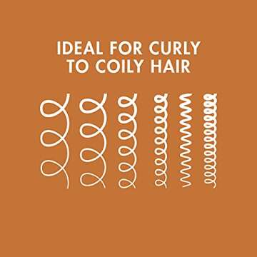 Nexxus Curl Define Pre-wash Hair Treatment for Curly & Coily Hair Hair Mask Deep Conditioner with Castor Oil 8 oz