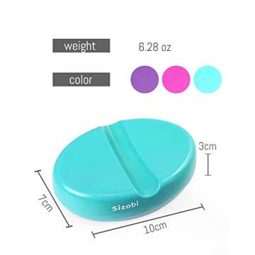 Sizobi Sewing Needles,Sewing Pins,Bobby Pin Holder,Magnetic Pin Cushion,Pin Holder,Magnetic Paper Clip Holder,Magnetic Bobby Pin Holder,with 20 Bobby Pins and Storage Box