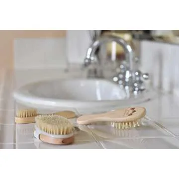 Dry Body Brush Set - Complete 7-Piece Spa Experience