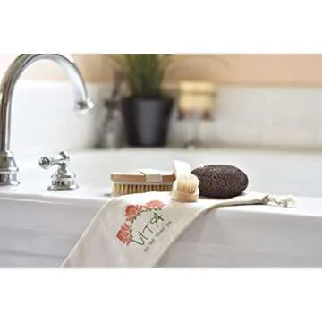 Dry Body Brush Set - Complete 7-Piece Spa Experience