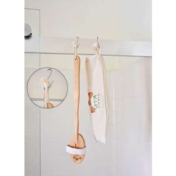 Dry Body Brush Set - Complete 7-Piece Spa Experience