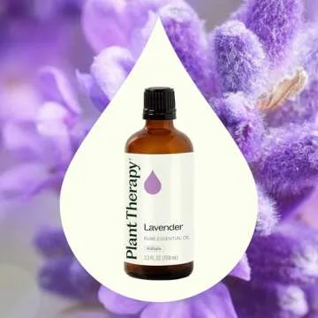 Plant Therapy Lavender Essential Oil 100% Pure, Undiluted, Natural Aromatherapy, Therapeutic Grade 100 mL (3.3 oz)