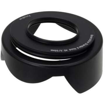 Fotodiox Reversible Lens Hood Kit for E-Mount PZ 16-50mm F3.5-5.6 OSS E-Mount Power Zoom Lens, Reversible Tulip Flower Hood w/Cap