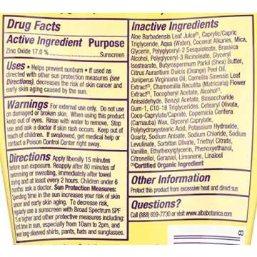 Buy ALBA BOTANICA Baby Mineral Sunscreen SPF 50 - 4 OZ