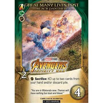 Upper Deck Legendary: The Infinity Saga - Epic Marvel Card Game Expansion