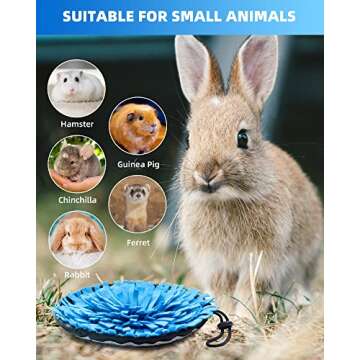 Interactive Rabbit Foraging Mat for Small Pets - OVMKOV