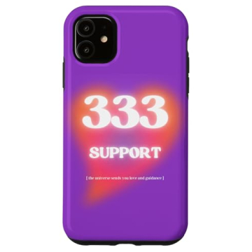 iPhone 11 Angel Number 333 Case – Premium Two-Part Protective Shell