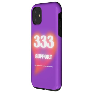 iPhone 11 Angel Number 333 Case – Premium Protection & Design