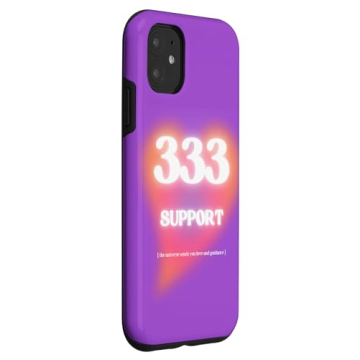 iPhone 11 Angel Number 333 Case – Premium Protection & Design