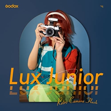 Godox Lux Junior Retro Camera Flash for Creative Photography