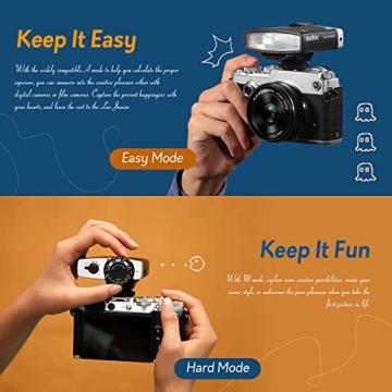 Godox Lux Junior Retro Camera Flash for Creative Photography