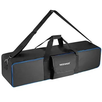 Neewer Large Photo Studio Lighting Equipment Carrying Bag - 41.3x9.84x9.84" with Shoulder Strap for ...