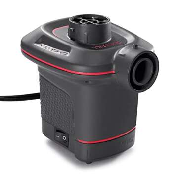 Intex QuickFill 12V Electric Pump for Rapid Outdoor Use