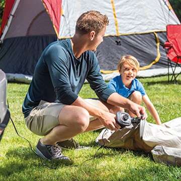 Intex QuickFill 12V Electric Pump for Rapid Outdoor Use