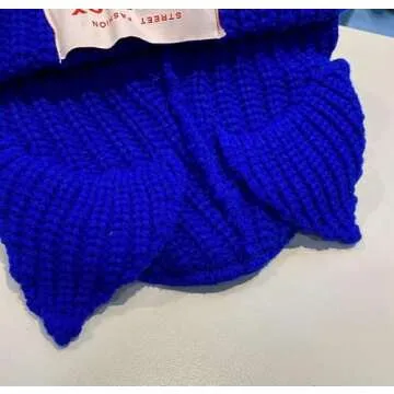 Cat Ear Knitted Hat - Stylish Warm Beanie Cap for Women