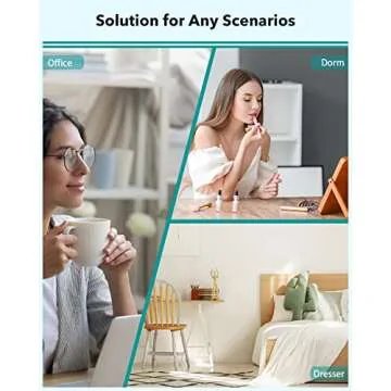 Aidek Mini Fridge 4L Portable with AC/DC Chargers