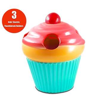 YangShiMoeed Bathroom Accessories Sets Organizer Complete with Milkshake Lotion/Soap Dispenser,Egg Tube Bath Cup/Tumbler,Donut Soap Dish,Cake Toothbrush Holder for Kids Bath Decor (Pink)