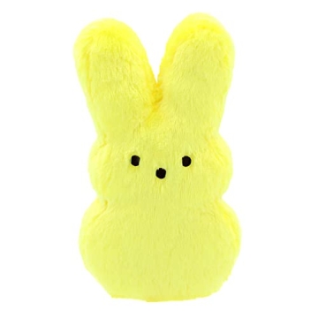 Animal Adventure | Shaggy Bunny Peeps | 15” Collectible Plush | Yellow