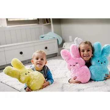 Adorable 15" Animal Adventure Shaggy Bunny Peeps Plush Toy