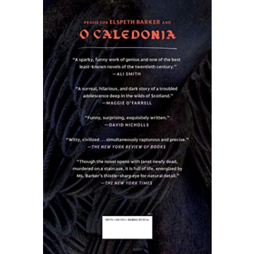 O Caledonia Novel Elspeth Barker Hardcover Edition