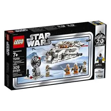 LEGO Star Wars: The Empire Strikes Back Snowspeeder – 20th Anniversary Edition 75259 Building Kit, New 2019 (309 Pieces)