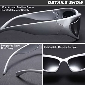 Pro Acme Stylish Sport Sunglasses for UV Protection
