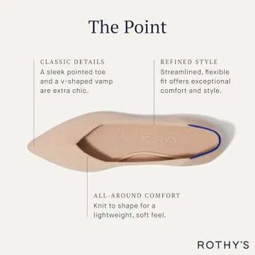 Rothy's The Point Women's Eco-Friendly Slip-On Flats