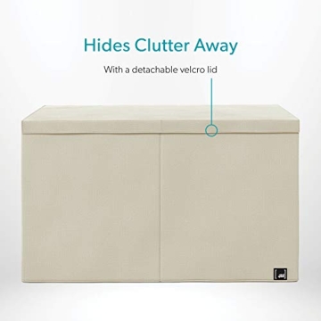 Mindspace Toy Chest - 2 Bin Storage Organizer for Kids