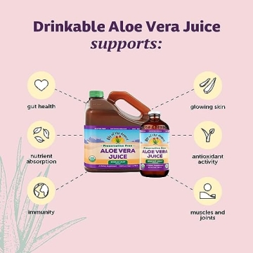 Lily of the Desert Whole Leaf Aloe Vera Juice for Digestive Wellness