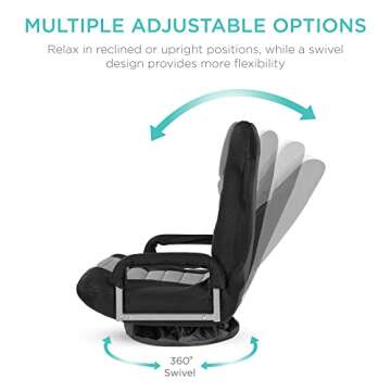 Adjustable Swivel Gaming Chair for Kids & Adults