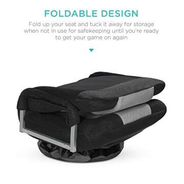 Adjustable Swivel Gaming Chair for Kids & Adults