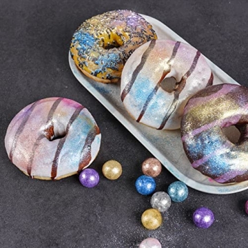 Edible Glimmer Powder - Blue Metallic Food Glitter 5g