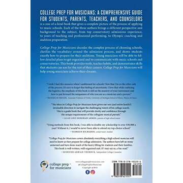 College Prep for Musicians: A Comprehensive Guide for Students, Parents, Teachers, and Counselors