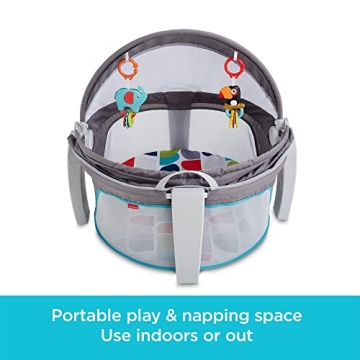 Fisher-Price Portable Baby Dome for Safe Travel Play