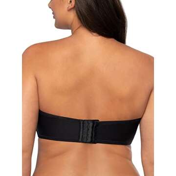 Vanity Fair Beauty Back Smoothing Strapless Bra, Midnight Black