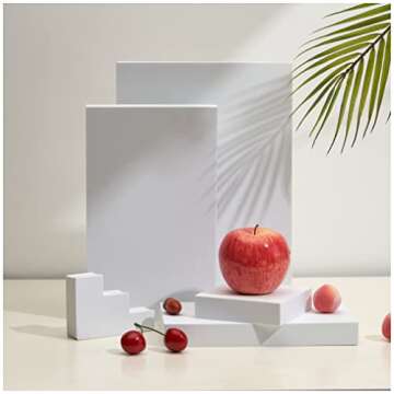 GISELA D Rectangle Stereo Geometric Shape Foam Photography Props Set Three-dimensional Scene Shootin...