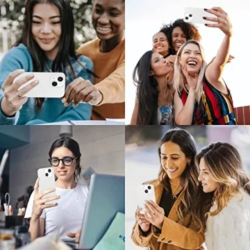 IceSword iPhone 13 White Case - Soft and Shockproof Protection