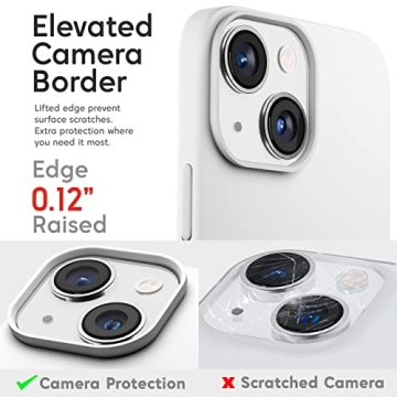 IceSword iPhone 13 White Case - Soft and Shockproof Protection