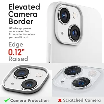 IceSword iPhone 13 White Case - Soft and Shockproof Protection