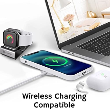 IceSword iPhone 13 White Case - Soft and Shockproof Protection