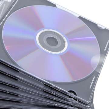 ChromaLabel 1 Inch Clear Labels Wafer Seals, Envelope Sealer, Transparent Stickers Ideal Envelope Seals for Secure Mailing - 500 Per Roll, Non-Perforated