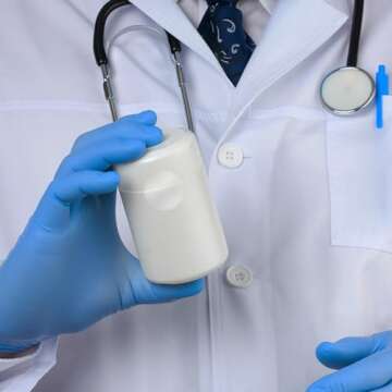 ChromaLabel 1 Inch Clear Labels Wafer Seals, Envelope Sealer, Transparent Stickers Ideal Envelope Seals for Secure Mailing - 500 Per Roll, Non-Perforated