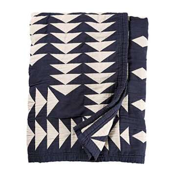 PENDLETON Organic Cotton Matelasse Twin Midnight Nova